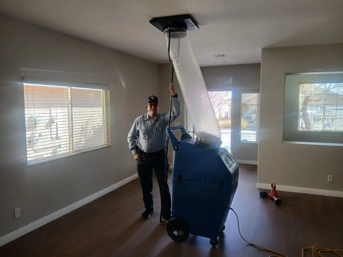 Professional Dryer Vent Cleaning work inside a Seagoville home